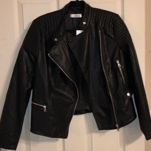 JustFab Faux Leather Jacket